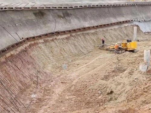 漳河新区基坑边坡加固
